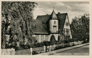 Historische Aufnahme des Hauses Feldstraße 2 in Bockau